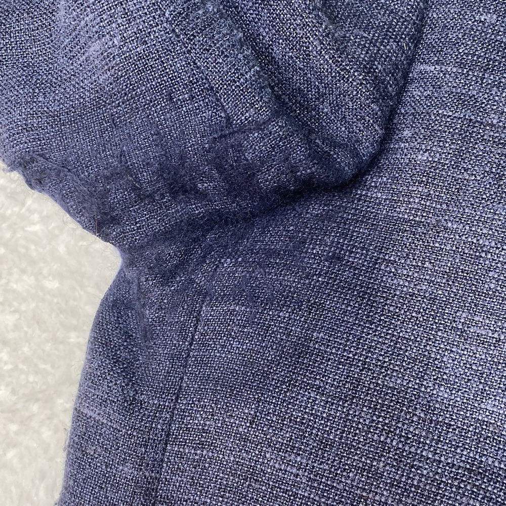Men Suitsupply Blazer Lazio Single Breasted slim Silk Linen Wool Ethomas size 48 - Picture 6 of 16